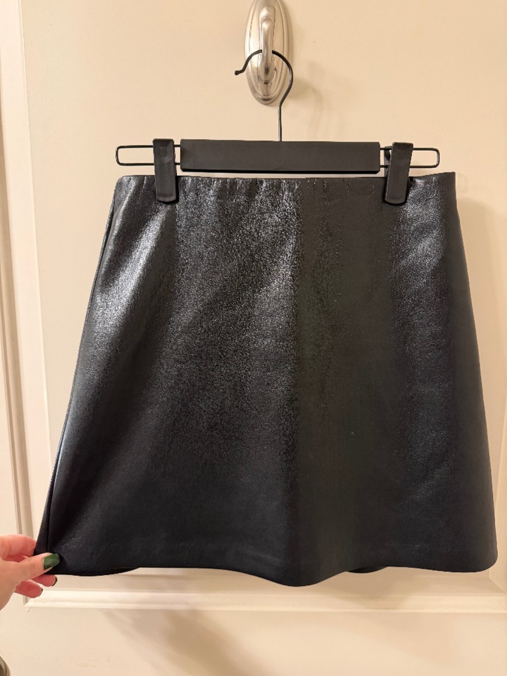 Aritzia Vegan Leather Mini Skirt